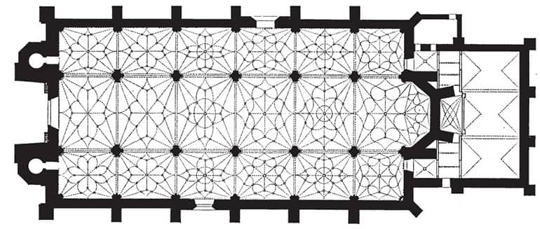 Planta Basilical de la basílica de begoña